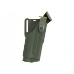 Duty holster for G. Series with WeaponLight - Olive [CS]